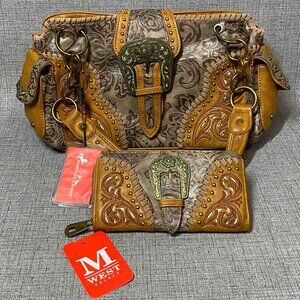Montana West  purse and matching wallet